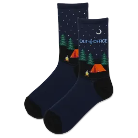 "Out of Office" Crew Socks by Hot Sox