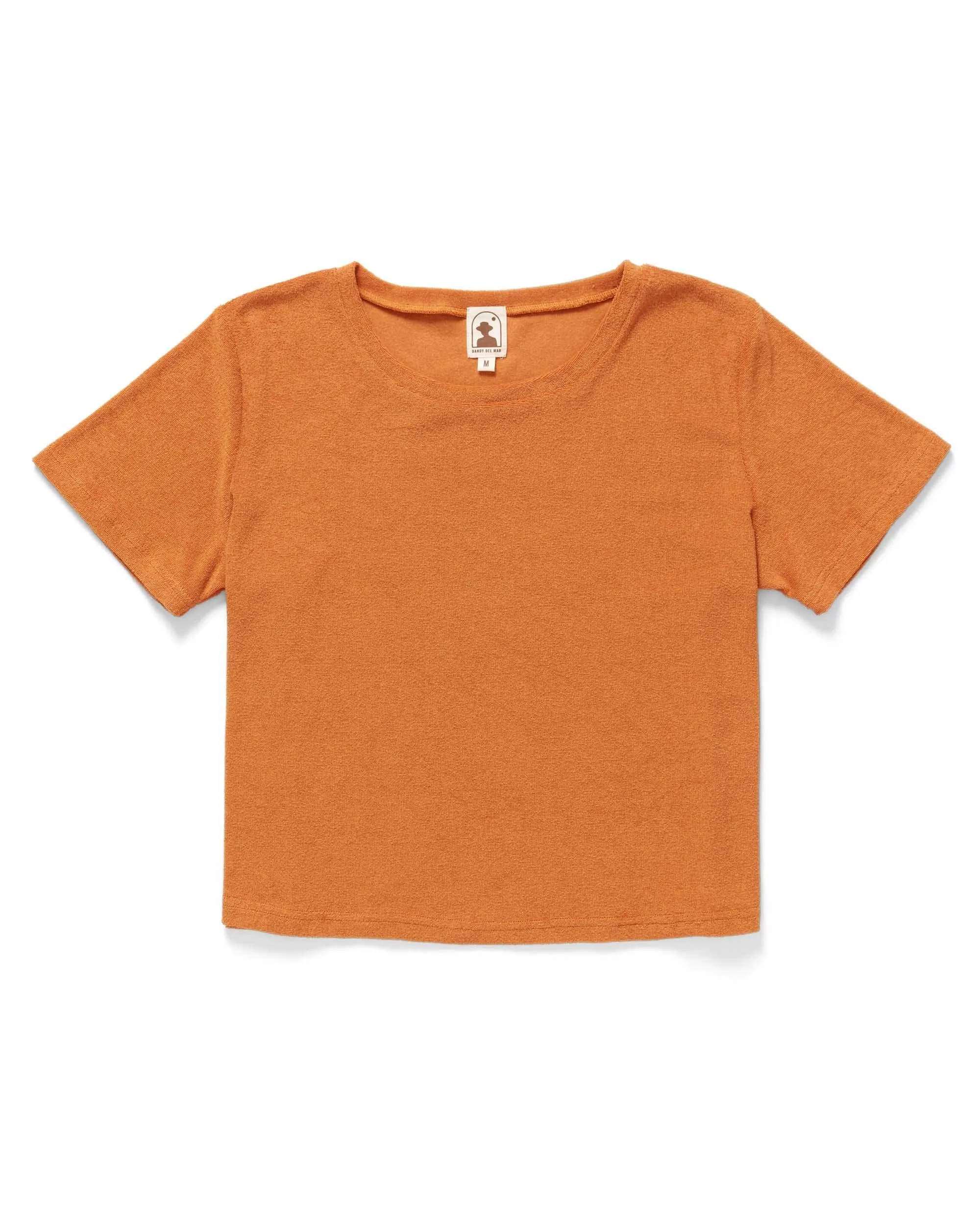 The Santorini Tee - Burnt Sienna