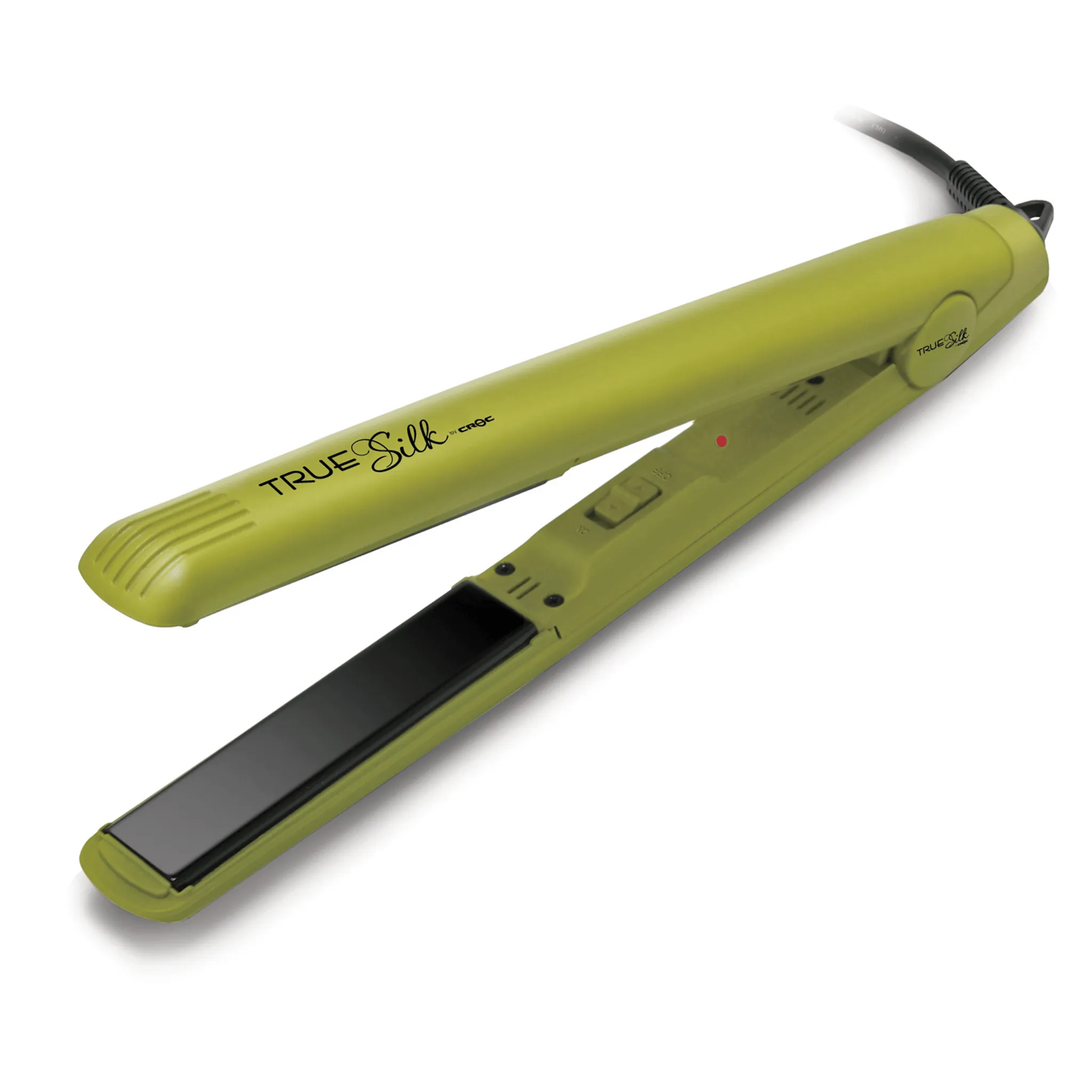 True Silk Nero II Green Black Titanium Flat Iron 0.75"