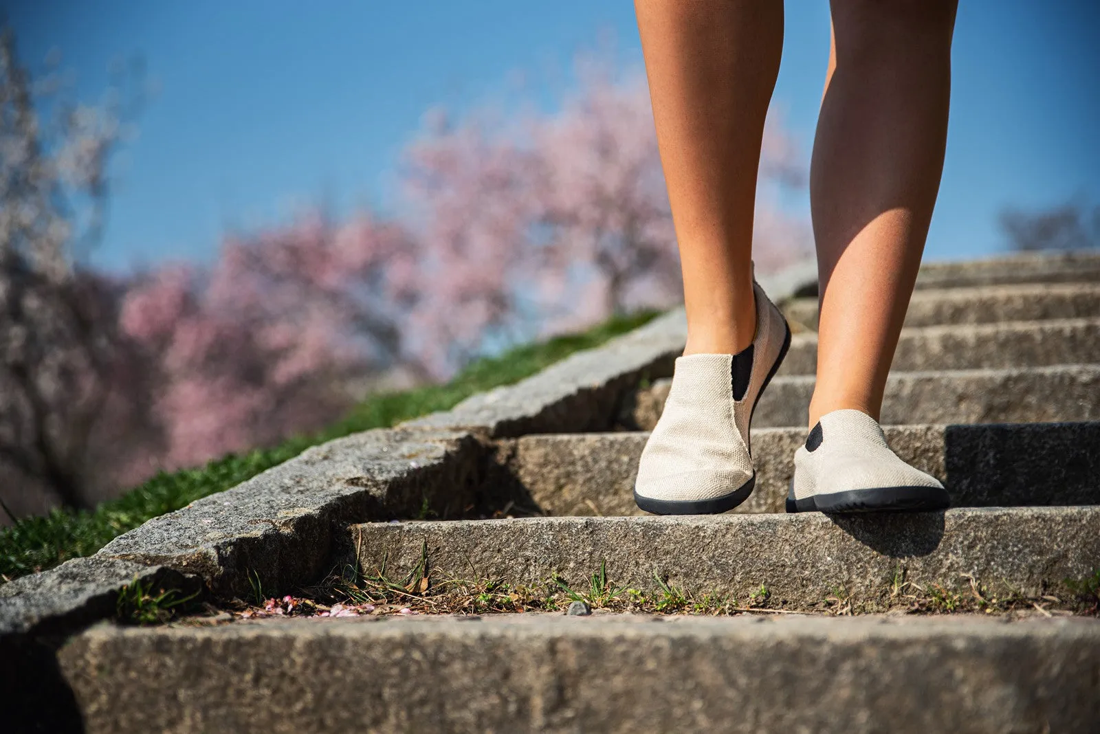 Women’s barefoot hemp slip-on sneakers